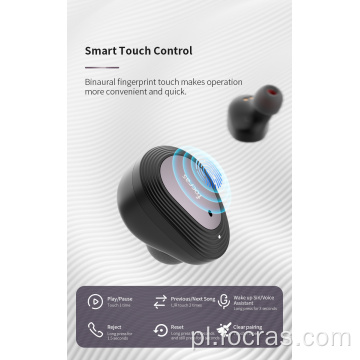 Odkryty Dotykowy Sterowanie Bluetooth Earbuds TWS Słuchawki
